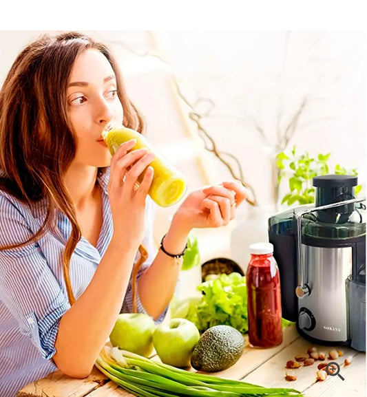 🍊🥕 Extractor de Jugo – Frescura al Instante 🔥 Envío Totalmente Gratis 🚚