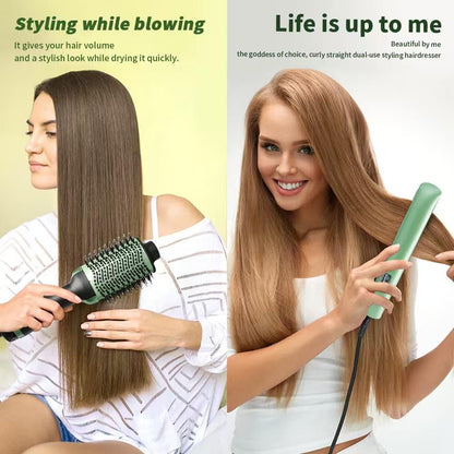 💚✨ Plancha + Secador con Infusión de Aguacate – Cabello Brillante y Saludable ✨💚
